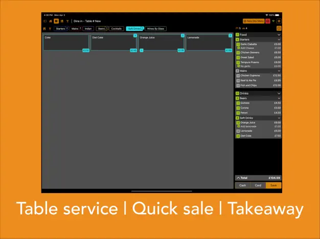 AccentPOS screenshot 2